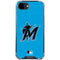 MLB Miami Marlins Solid Distressed iPhone 16e Clear Case